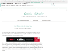 Tablet Screenshot of gedichte-schreiber.de
